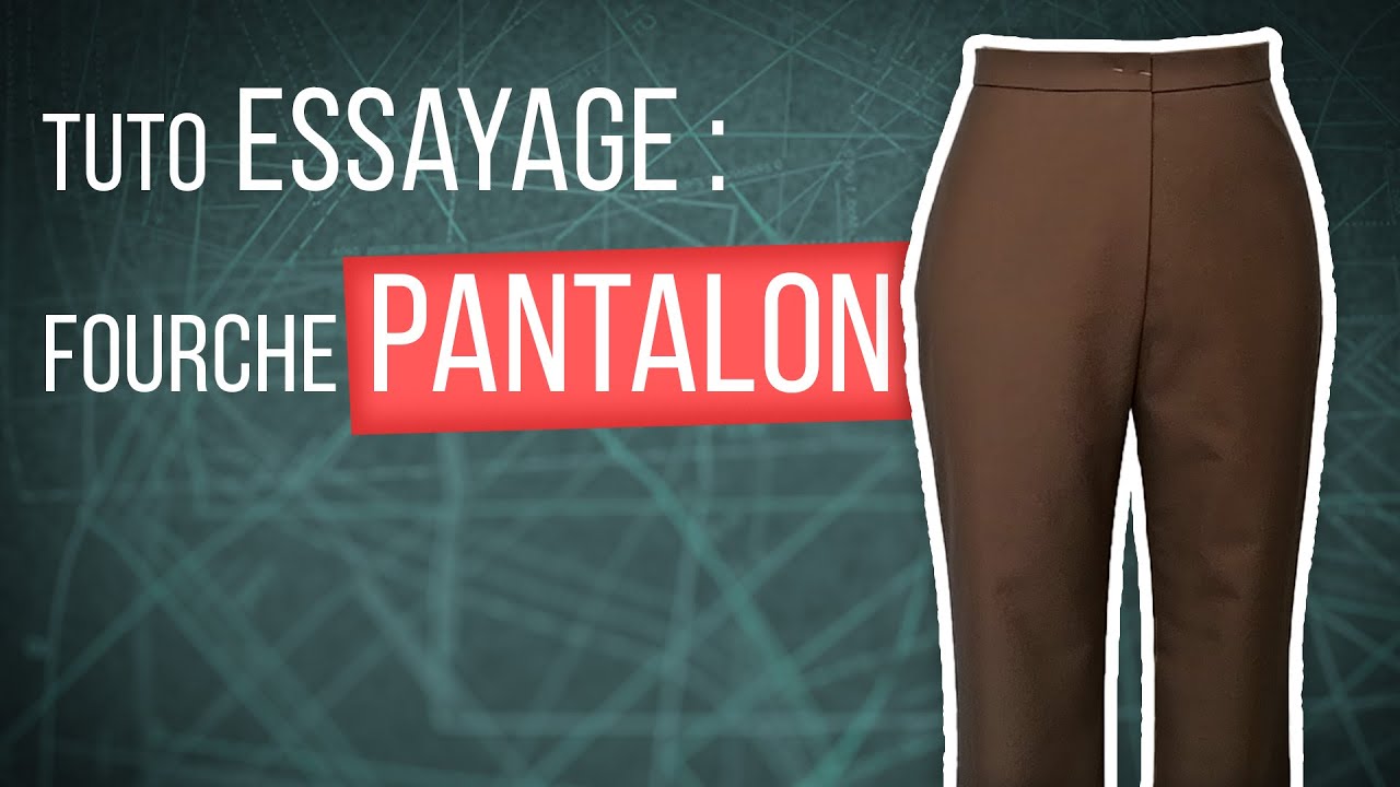 Essayage fourche pantalon devant