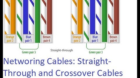 Network Cables and Mdix auto in Pashto