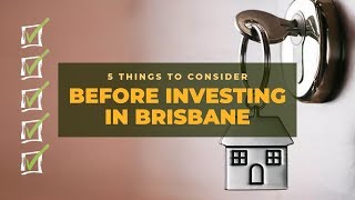Brisbane Property Market [2019] - 5 Things to Consider