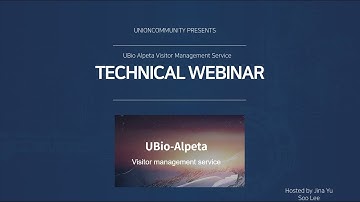 2022.10 UBio Alpeta Visitor Management Webinar