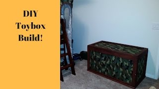 DIY Build a kid In this video, I show you how I built this wooden toybox for my grandson