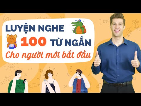 Video LUYỆN NGHE TIẾNG ANH SONG NGỮ: 100 TỪ VỰNG GIAO TIẾP... - YouTube