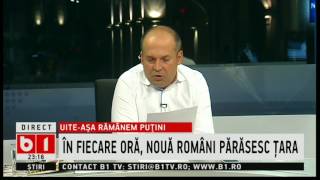 Radu Banciu: Cei buni și deștepți pleacă, cei proști și fără perspective rămân în România