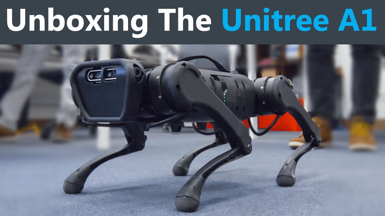 Unboxing A Low Cost Robot Dog Youtube