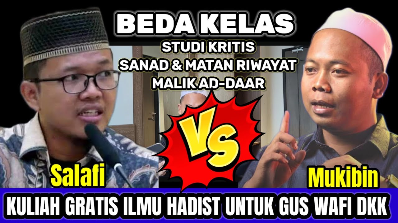 Kesombongan Gus Wafi bicara tanpa ilmu akhirnya di bungkam Ustadz Ahmad Ubaidillah 