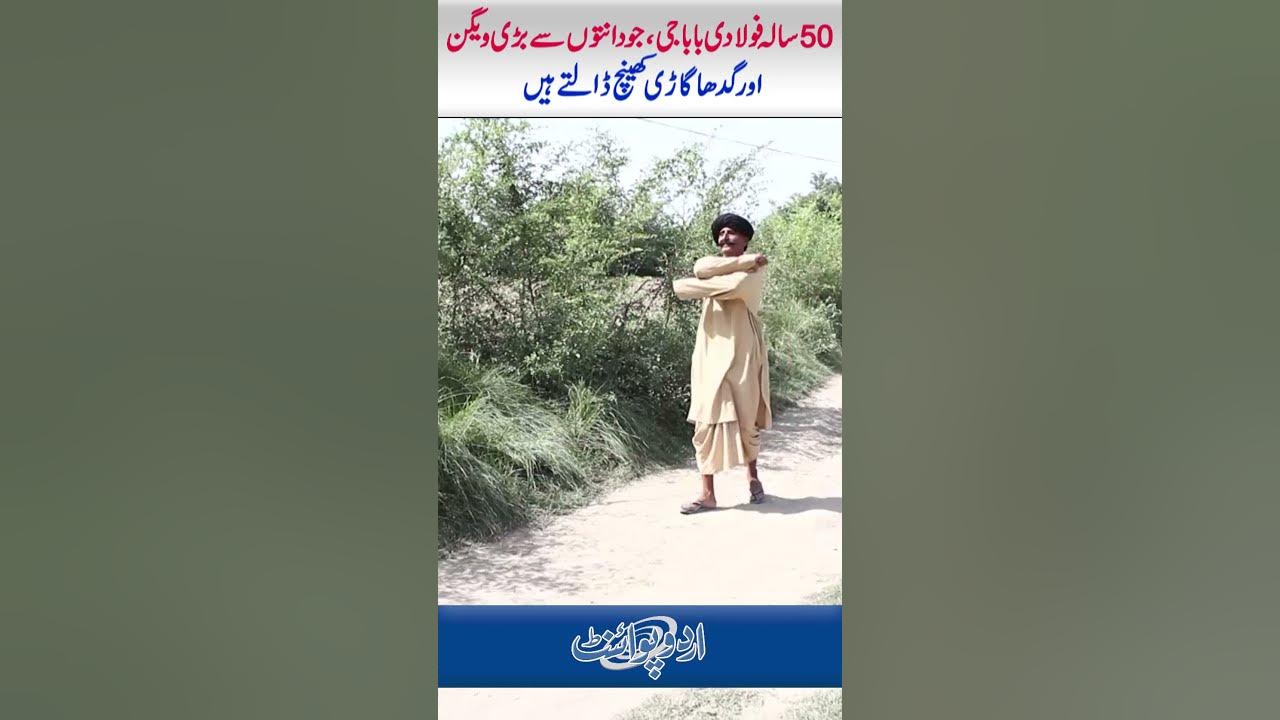 Danton Se Car Aur Gadha Gari Khinchne Wala 50 Sala Baba Ji YouTube