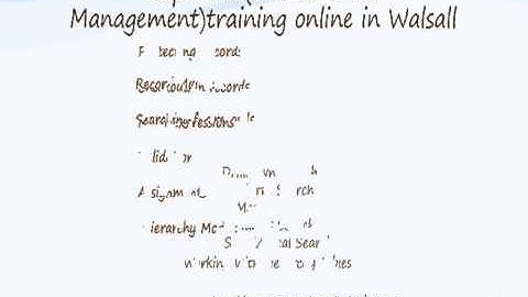 Sap MDMMaster Data Management)training online in Walsall