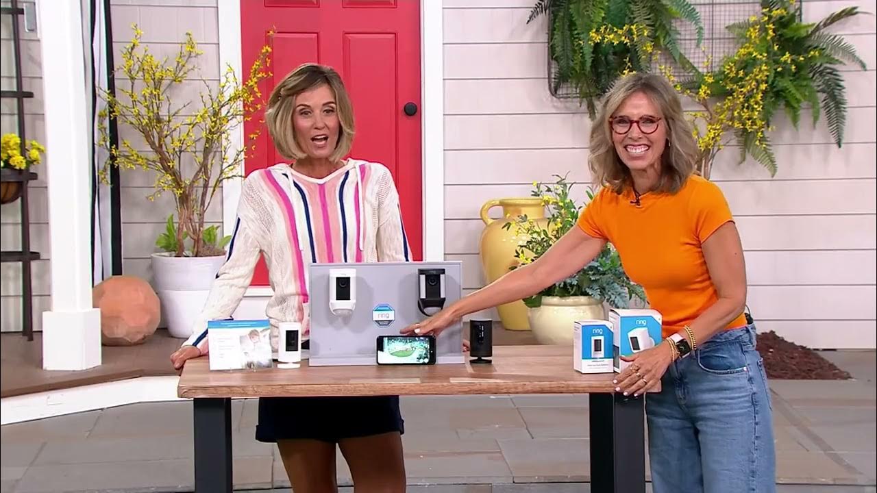 Ring Spotlight and StickUp Camera Package with Ring Assist Plus on QVC