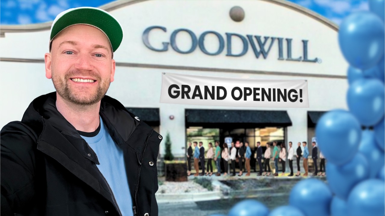 The Only Day I Strike Gold at Goodwill... - YouTube
