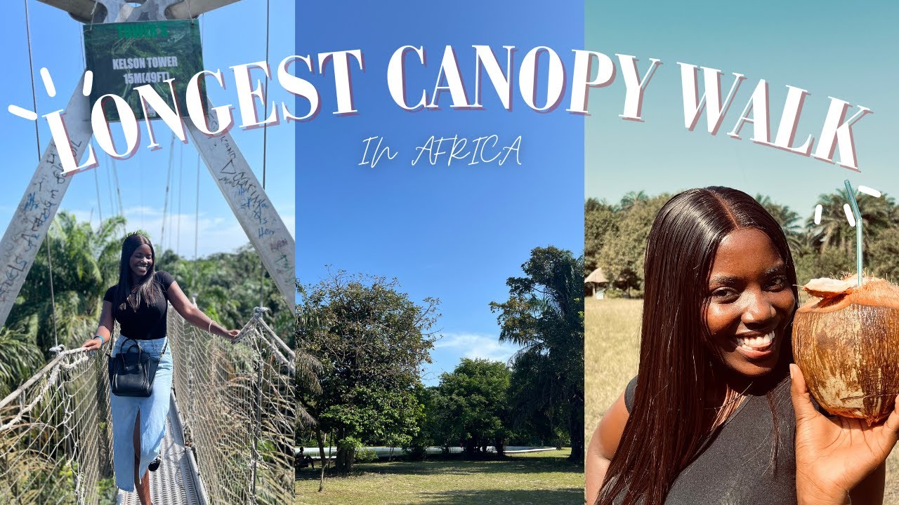 LONGEST CANOPY WALKWAY IN AFRICA - Lekki Conservation Centre, Lagos Vlog