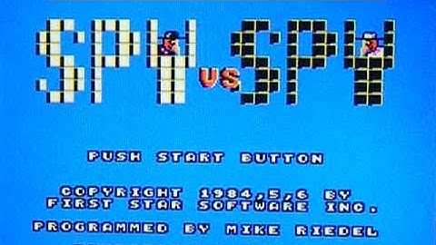 SPY VS SPY - SEGA MASTER SYSTEM