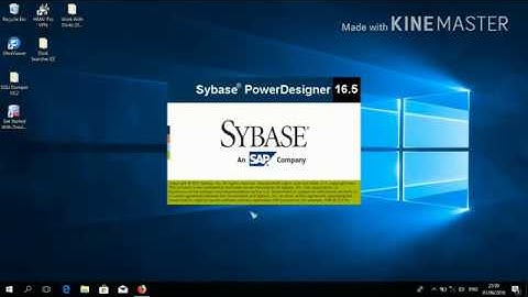 Cara Generate Database Power Designer ke MySQL