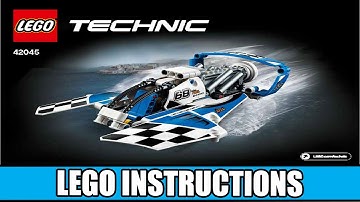 LEGO Instructions - Technic - 42045 - Hydroplane Racer (Book 1)