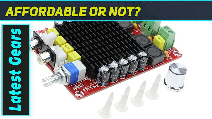 TDA7498 XH-M510 2x100W Class D Amp Board: Incredible Budget Power!