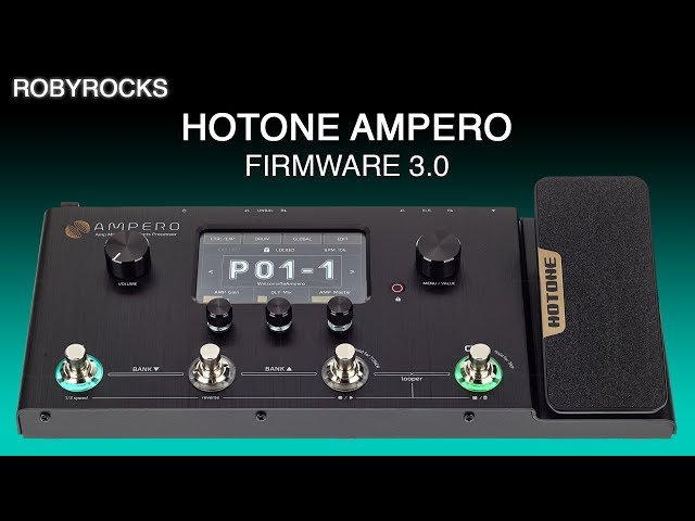 HOTONE AMPERO - Tutto cambia con il Firmware 3.0! - YouTube