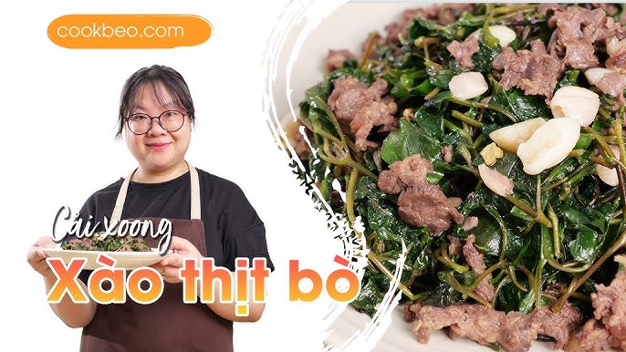 Gợi Ý Thêm Các Món Ăn Kèm Với Rau Cải Xoong