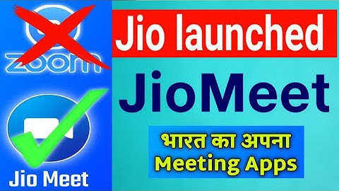JioMeet Application - How to use jiomeet video calling app || JioMeet app kaise use karein