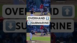 he throws submarine AND normal??