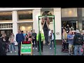 Hang for 100 seconds and win £100. No win no money. High street game.