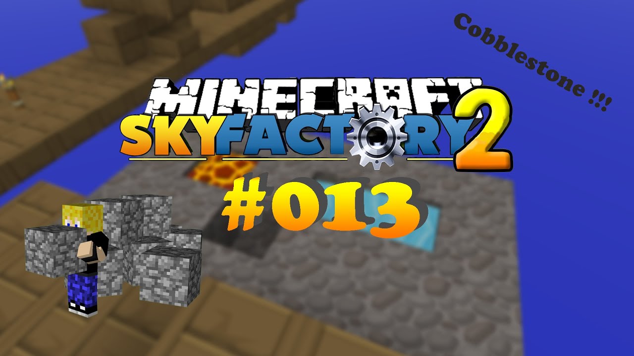 Let's Play Minecraft Sky Factory 2 #013 | Der Cobblestone-Generator ist ...