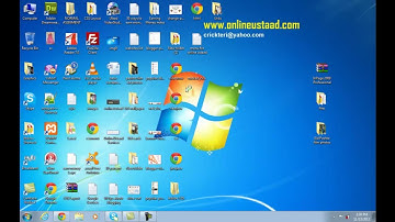 Adobe Photoshop CS5 Tutorials in Urdu Hindi Part 1 of 40 introduction