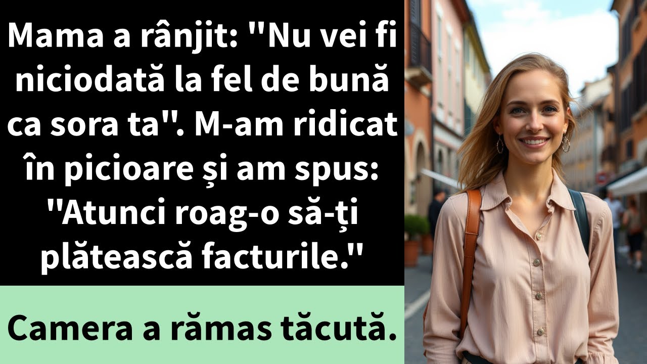 Mama a rânjit: 