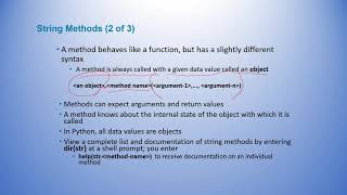 1436 Class Recording - Chapter 4 String Methods and Number System and File