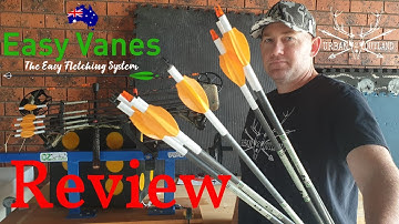 Easy Vanes - Test and Review - Australian made archery vane