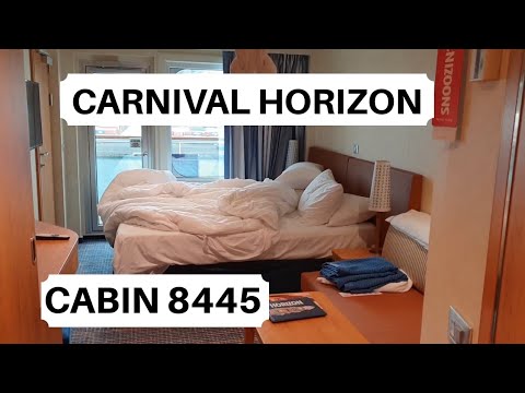 Carnival Horizon Cabin 8445 Category 8c Balcony Stateroom Youtube