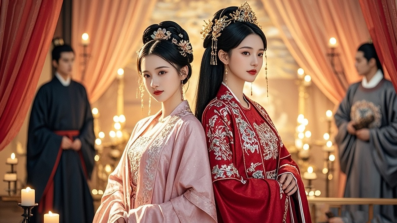 姐妹竟双重生到选亲日，庶妹狂抢我前世夫婿，看着庶妹欢天喜地抢渣男，我装傻充愣嫁给克妻侯爷。后来她斗小妾，我已成诰命夫人！#重生 #drama #cdrama#年代