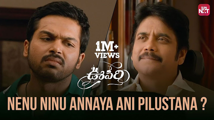 Karthi's attrocities in Nagarjuna House | Oopiri | Nagarjuna | Karthi | Tamannaah | Sun NXT Telugu