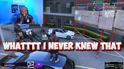 THE MANDEM MOCK RUST As They Pull Up To THE BLOCK After THE MEETING | NoPixel Mandem GTA RP