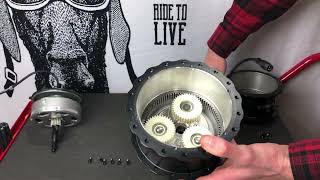 Replacing a hub motor