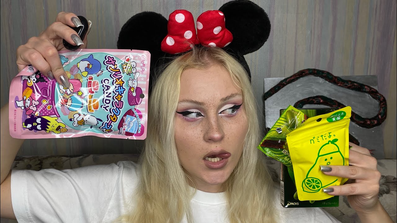 АСМР Распаковка японских штучек - Мукбанг 🇯🇵