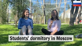 Russian Conversations 68. Students' dormitory in Moscow. Russian with Anastasia