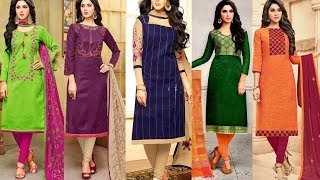 100+ Salwar Kameez Designs With Best Colour Combinations Ideas 2020||#sbleo screenshot 2