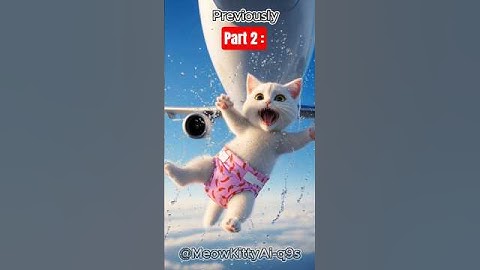 🐾🐈 Cat Father Flirt Pushed Kitten into a Deadly Fall (Part 2)🙀😭 #cat #shorts #kitten