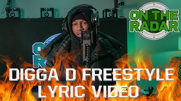 The Digga D Freestyle (Lyric video, edited by @Nate572)