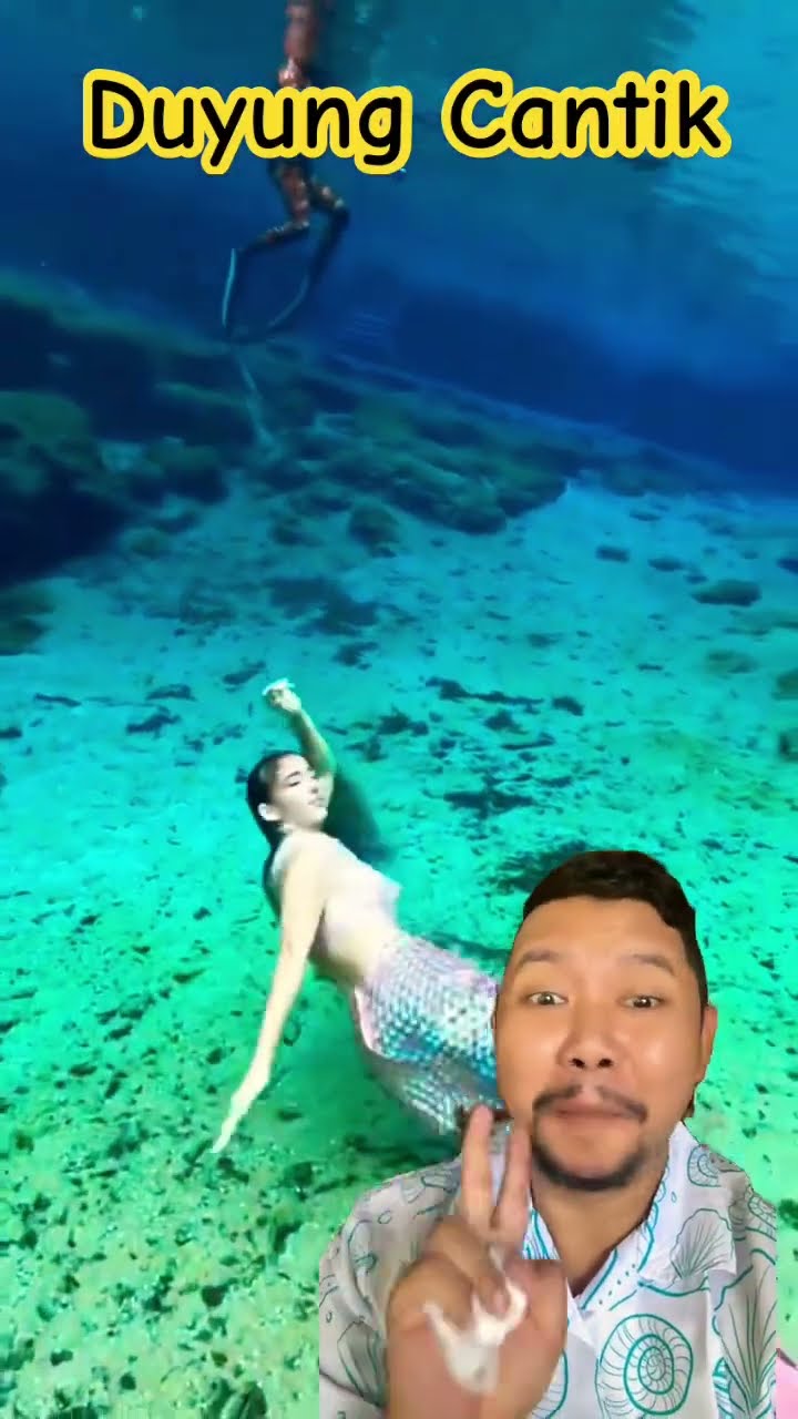 ADA DUYUNG CANTIK!!!?? #mermaid #mermaidlife #underwater #diving #ocean #funny