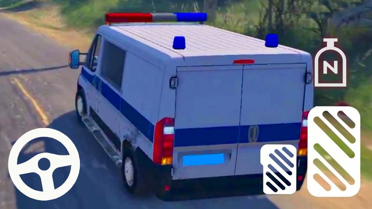 Offroad Police Van Driver Simulator - NEW GAME / Android Gameplay 1080p