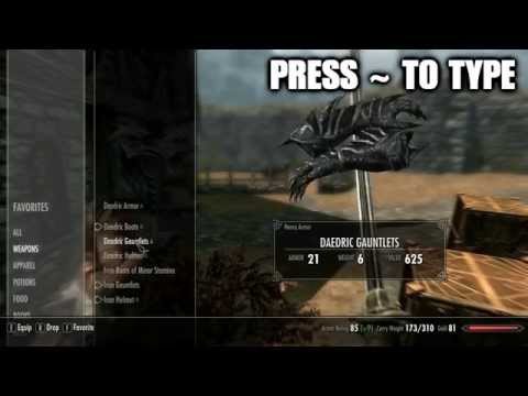 Video: Weapon Codes For Skyrim