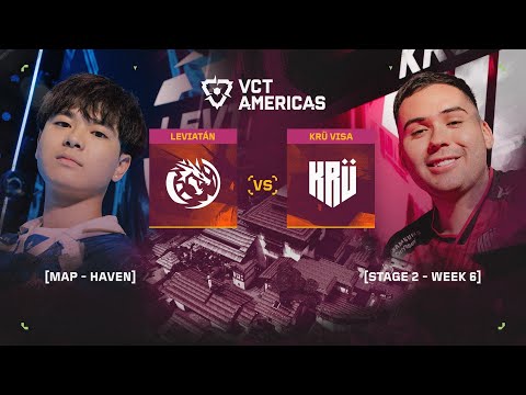 LEV vs. KRU - VCT Americas Stage 2 - Playoffs D3 - Map 3