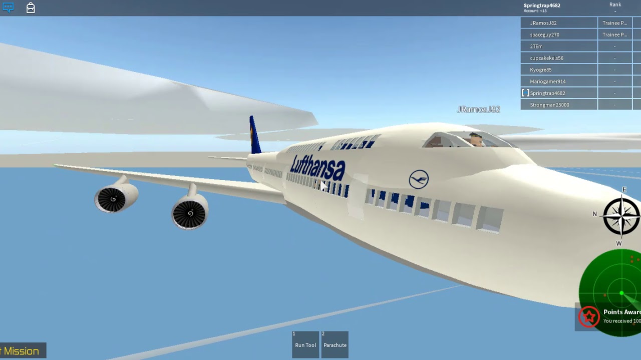 Flying in planes! Roblox Pilot Training Flight Simulator YouTube