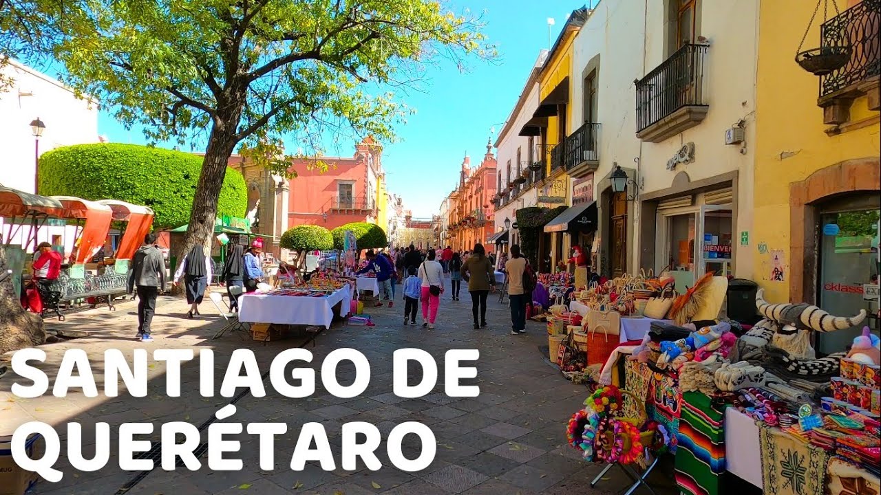 [4K] Caminando por el centro de Querétaro