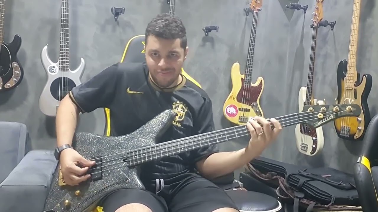 Modulus Vertex 4 Bass (Bartolini pickup) vs Kian Flea Active JB Tribute (Lace Sensor pickup)