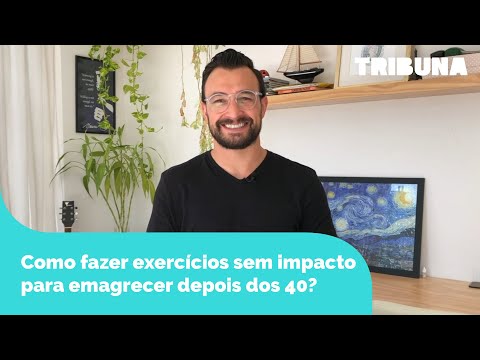 Como fazer exercícios sem impacto para emagrecer depois dos 40?