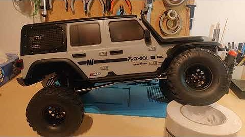 Axial Scx10 III Jeep JLU Kit - Step #3 - Mod body mount and rock slider ...