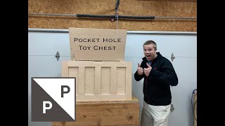 Making a Pocket Hole Toy Chest