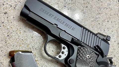 Cover Image for Magnum Research DE 1911 U: STOP 🛑 DO NOT BUY Until you watch this range performance!!