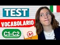 TEST di LESSICO italiano: Livello AVANZATO (C1-C2) | Quante Parole Conosci? Amplia il vocabolario!